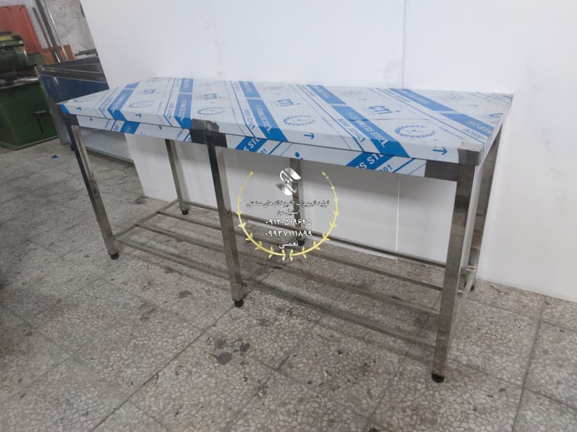 میز کار استیل رستورانی طول 190