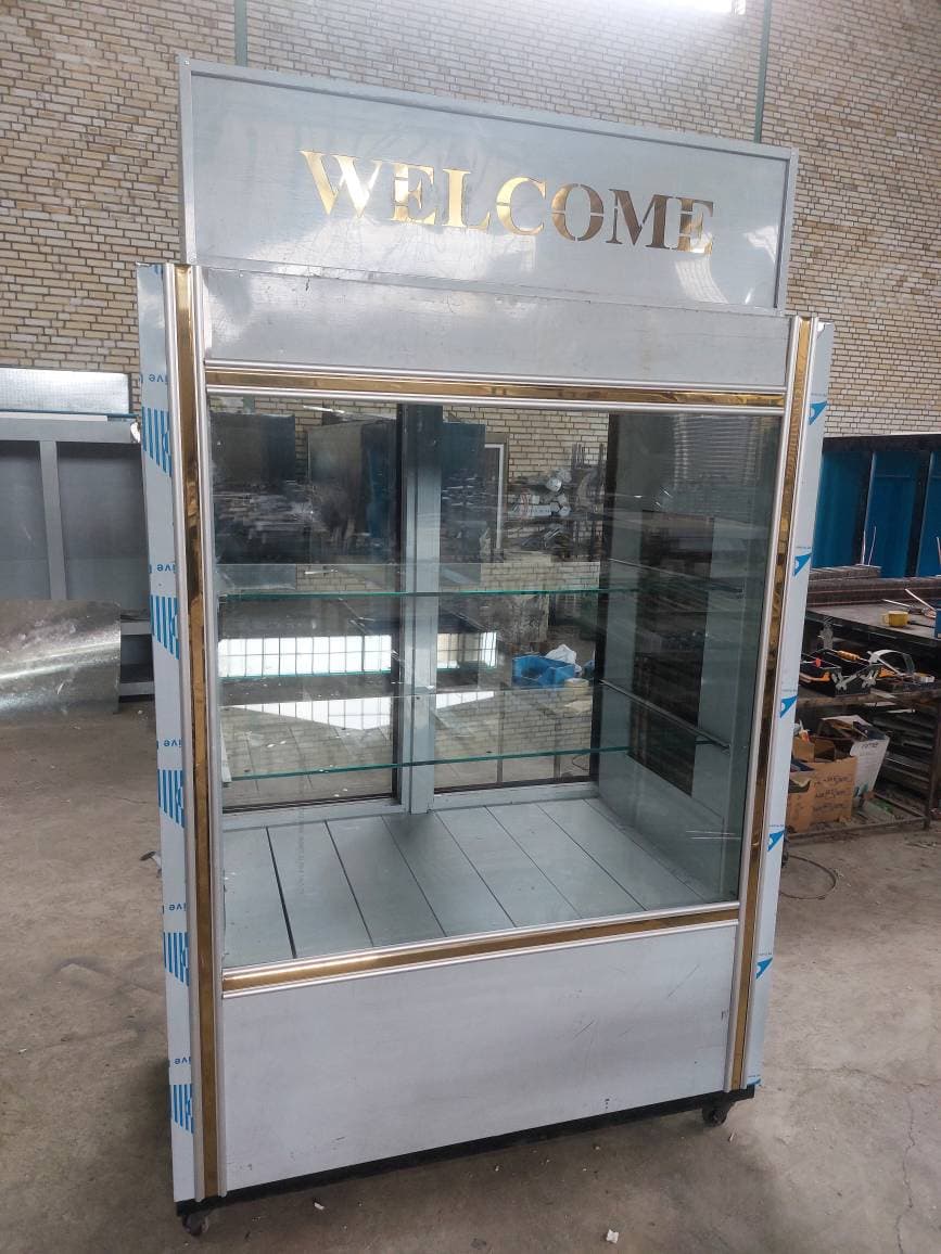 یخچال مرغ فروشی 2 درب با انباری 1.5 متری
